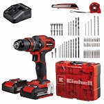 Slagborrmaskin Einhell TE-CD 18/40 Kit (2x2,0Ah)