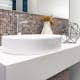 Kristalmosaik Arredo Blank Exclusive Stone Autumn Röd 1,5x1,5 cm
