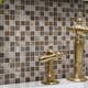 Kristalmosaik Arredo Blank Exclusive Stone Safari Brun 1,5x1,5 cm