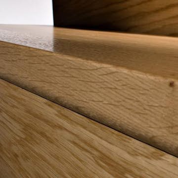 Trappnos Kährs Massiv 60x35 mm Original 15 mm Woodloc Ask Mattlack