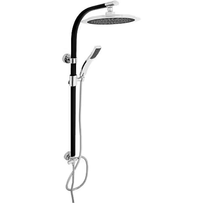 Takduschset Duschy Alasca Svart