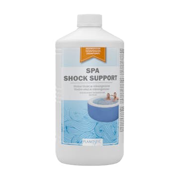 Poolkemi Planet Spa Shock Support Rengöringsmedel till Pool