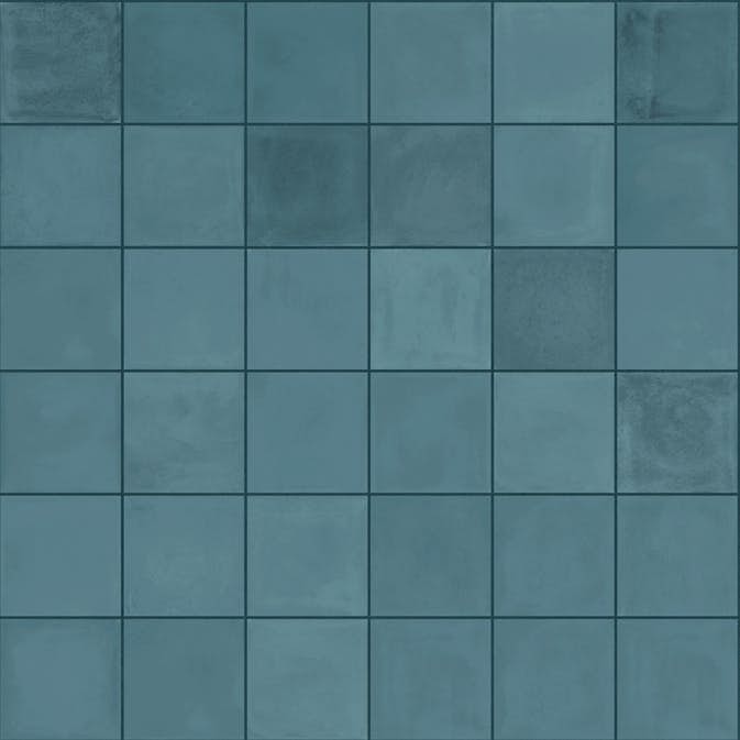 Klinker Marazzi Group D Segni Blend Azzuro Blå 10x10 cm