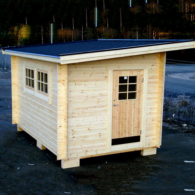 Friggebod/Spiketält Sorselestugan inkl. Förgård 8 m2