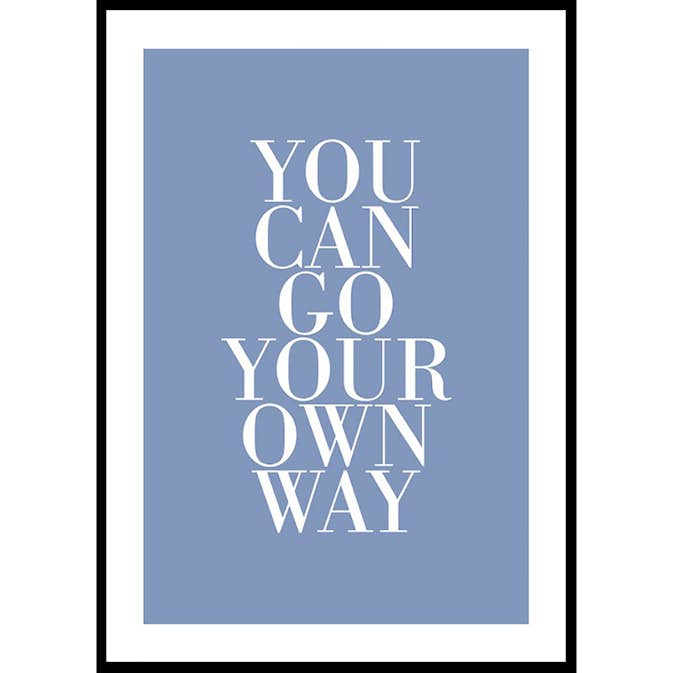 Poster Gallerix Your Own Way