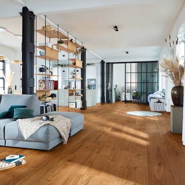 Härdat Trägolv Meister Lindura HD 400 Authentic Chestnut Brown Oak 8911