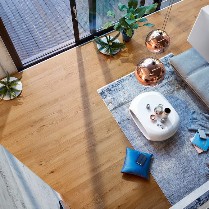 Härdat Trägolv Meister Lindura HD 320 Oak Lively 8900 Bredd 320 mm