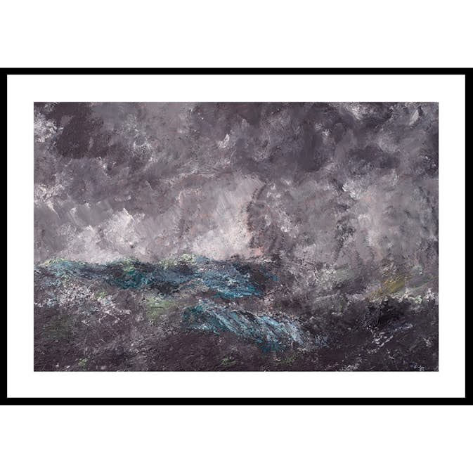 Poster Gallerix Oväder i Skärgården By August Strindberg