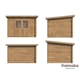 Stuga Palmako Alice 6,3 m2 (inv. 6,1 m2)