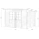 Stuga Palmako Alice 6,3 m2 (inv. 6,1 m2)