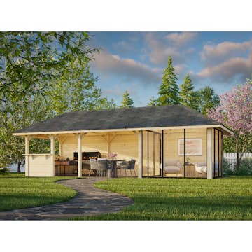 Uterum Palmako Bianca 24,9 m2 Set 516 Slide Plus