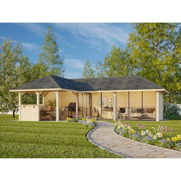 Uterum Palmako Bianca 33,2 m2 Set 520 Slide Plus