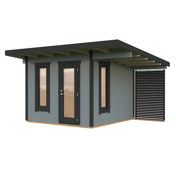 Trädgårdshus Palmako Grace 8,7+4,1 m2