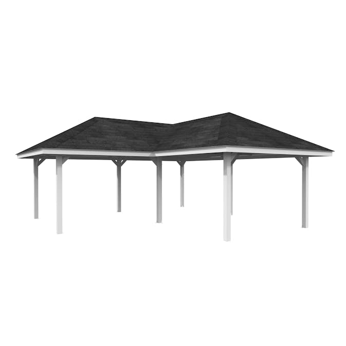 Stuga Palmako Bianca 24,9 m2