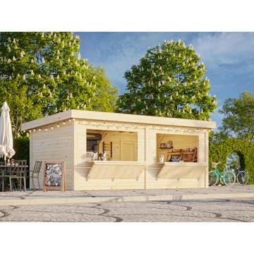 Kiosk Palmako Lenna 16,6 m2 Set 311