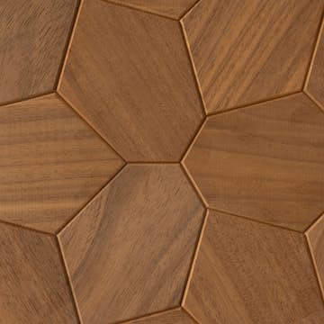 Väggpanel Emotionwood Hexagon