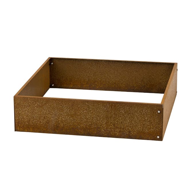Odlingsram Recal Cortenstål 75x75x19 cm