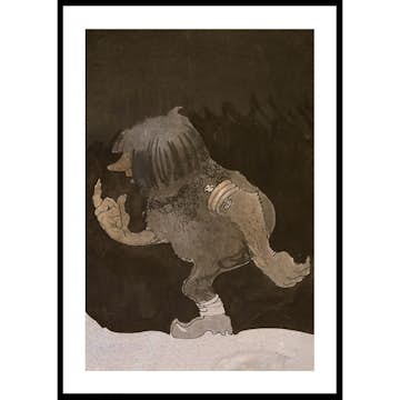 Poster Gallerix Troll på vandring By John Bauer