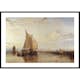 Poster Gallerix Dort Packet-Boat from Rotterdam Becalmed By William Turner
