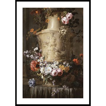 Poster Gallerix A Garland of Flowers By Jean-Baptiste Monnoyer