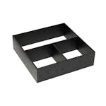 Trälåda Svedbergs 45 Svart Ek