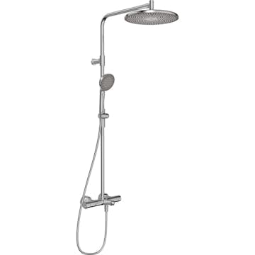 Takduschset Oras Aurelia Round med Badkarsblandare 150 cc