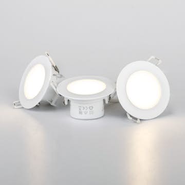 Downlight Llitt Doris Vit 3-pack