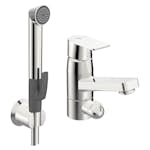 Tvättställsblandare Oras Stela 4807F med Bidetta Handdusch och Avstängning