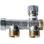 Underdel Danfoss RA-KE M22 40 c/c