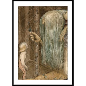Poster Gallerix Trollörten av John Bauer