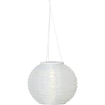 Solcellsdekoration Star Trading Festival 25  cm Vit