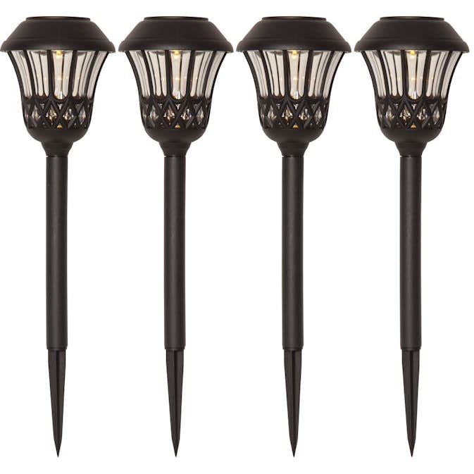 SolcellsPollare Star Trading 4pLaceGångBel