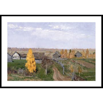 Poster Gallerix Golden Autumn By Isaac Levitan