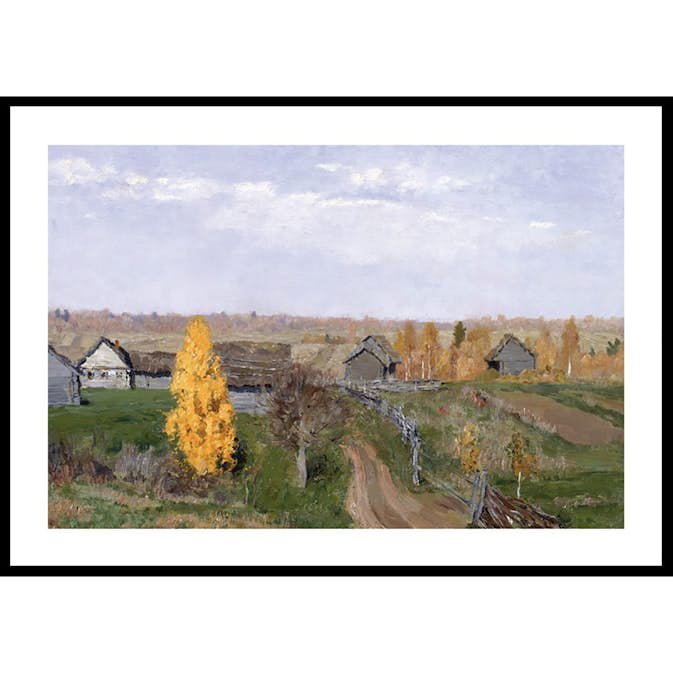 Poster Gallerix Golden Autumn By Isaac Levitan