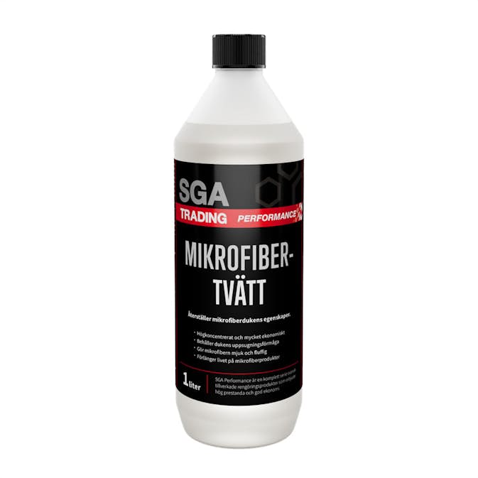 Mikrofiberrengöring SGA Performance 1L
