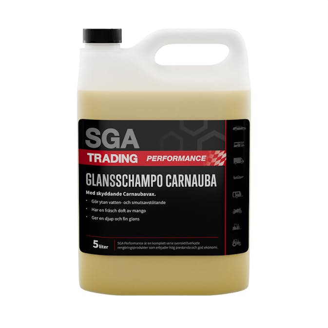 Glansschampo SGA Performance Glansschampo Carnaubavax