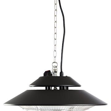 Infravärmare Outfit Bella Fjärrkontrollstyrd Hängande Terrassvärmare med Lampa