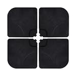 Parasollfot Outfit Elsa med handtag 4-pack