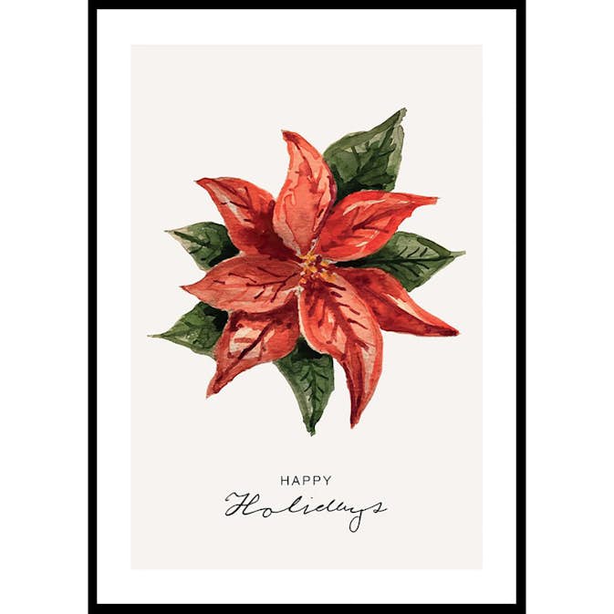 Poster Gallerix Happy Holidays