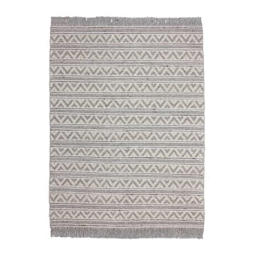 Handvävd matta D-sign Tonsiouxford Sas Silver