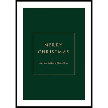 Poster Gallerix Merry Christmas Joy