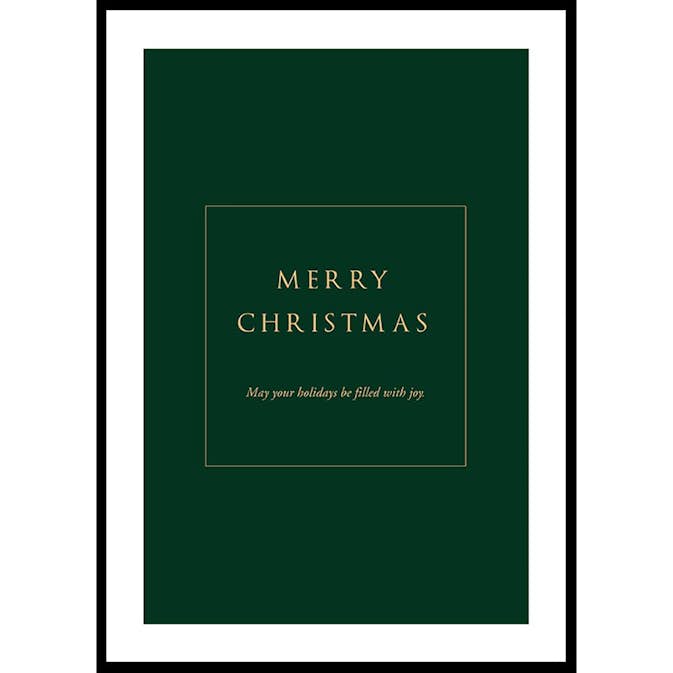 Poster Gallerix Merry Christmas Joy