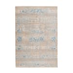 Flatvävd matta D-sign Stamac lla Grå/Turkos