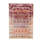 Flatvävd matta D-sign Stamac llo Flerfärgad