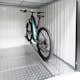 Cykelhängare Biohort MiniGarage L Silver/Metallic