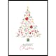 Poster Gallerix Merry Christmas Tree