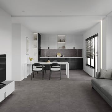 Klinker Arredo Flow Cement Coal 60x60 cm