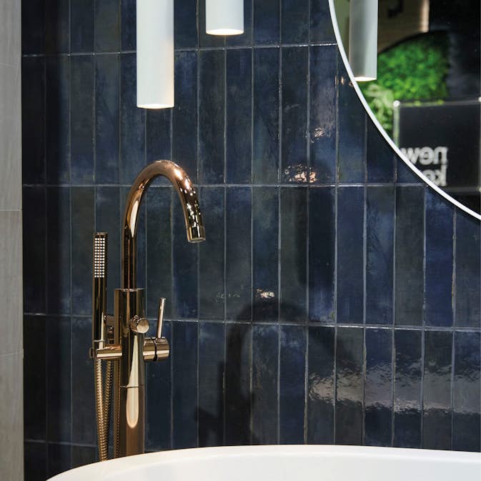 Kakel Arredo Raku Blue Cobalt 6x27 cm