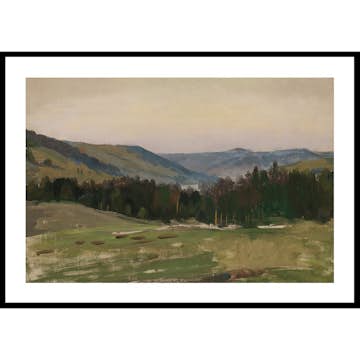 Poster Gallerix Highland Landscape By Leon Wyczółkowski