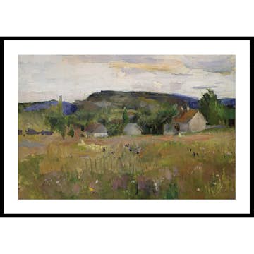 Poster Gallerix Landskab Fra Bærum By Harriet Backer